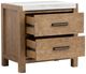 Magnussen Home® Plum Creek Sierra Brown Nightstand with Marble Top-4