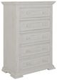 International Furniture Direct Terra Vintage White Chest-0