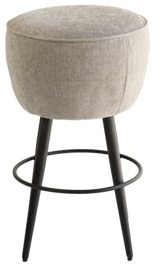 Nest Home Collections Nikki Anew Gray/Black Counter Stool-0