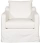 Vanguard® Furniture Thea Inlet Optic White Chair-1