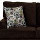 Dynasty Furniture Dark Brown Sofa-1