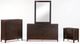 Night & Day Furniture™ Zest Cases Dark Chocolate Nightstand-1