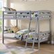 Furniture of America® Candice Gray Twin/Twin Bunk Bed-1