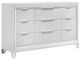 Coaster® Marmore White Dresser-0