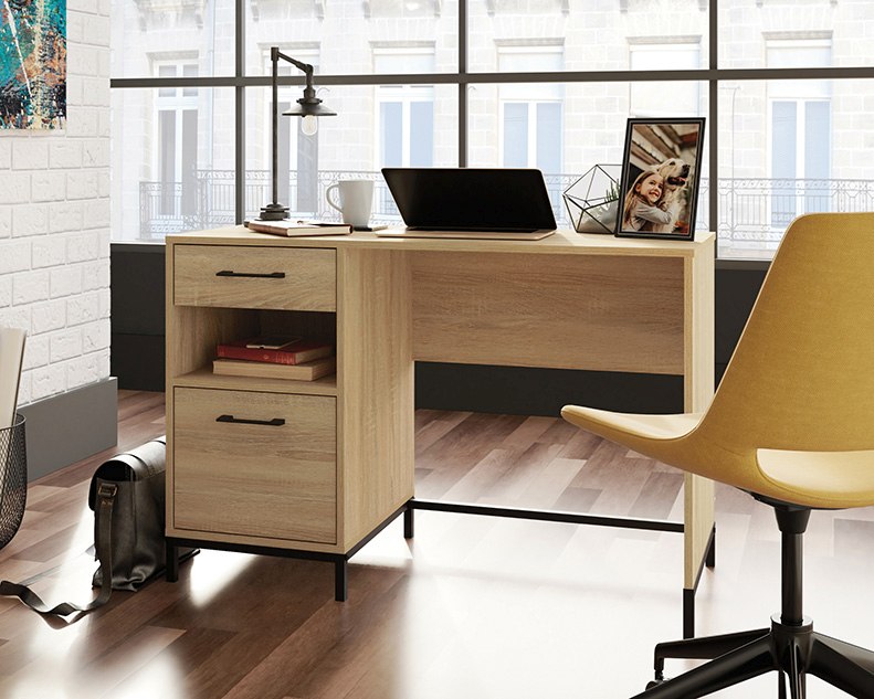 Sauder north avenue desk in charter oak discount