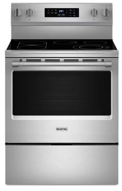 Maytag® 30" Fingerprint Resistant Stainless Steel Freestanding Electric Range