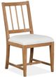 Magnussen Home® Lindon Belgian Wheat/White Dining Side Chair with Upholstered Seat-0
