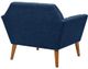Olliix by INK+IVY Blue Newport Lounge Chair-2