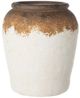 A & B Home Brown/White Ceramic Vase-0