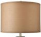 Stylecraft Light Brown/White Floor Lamp-2