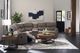 La-Z-Boy® Trouper Sable Reclining Sectional with Custom Layout Options-4