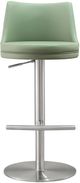 TOV Furniture Reagan Sea Foam Green Adjustable Stool-3