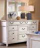 American Wholesale Furniture Stoney Creek White Mirror-1