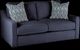 Behold™ Home Dakota Navy Loveseat-0
