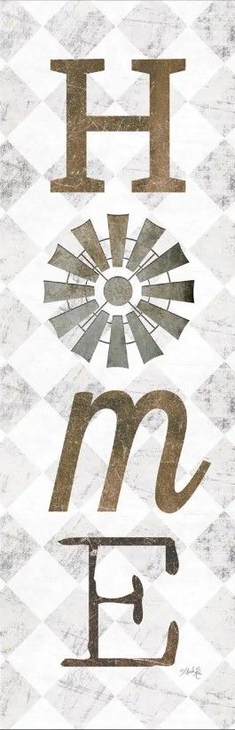 Classy Art Home with Windmill II by Marla Rae Mirror Framed Wall Art-1