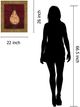 Classy Living Norman Wyatt, Jr. Gold Pear Wall Art-2