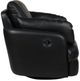 Signature Design by Ashley® ModMax II Black Manual Swivel Glider Recliner-3