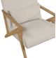 Homelegance® Chevron Beige/Brown Accent Chair-5