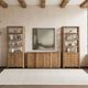 Classic Home Cleveland Sandy Taupe Bookcase-1