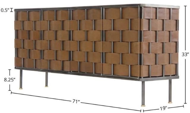 LH Home Bishop Brown Cabinet-1
