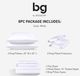 BEDGEAR® BG 8-Piece King Bedding Bundle-5
