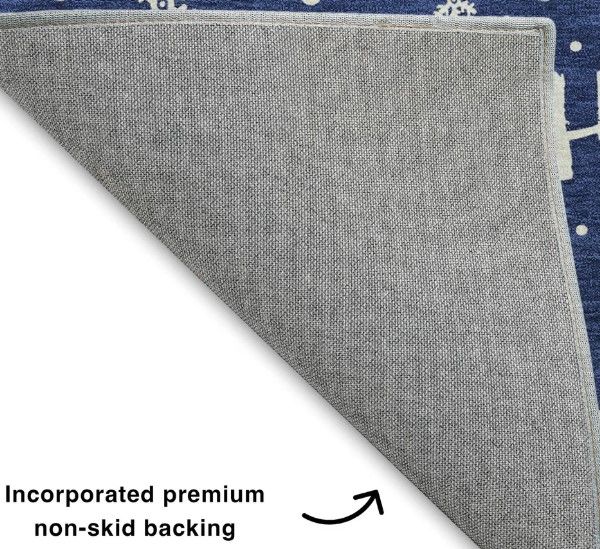 Dalyn™ Rug Company Merry & Bright MY22 Navy 5'x8' Area Rug-2