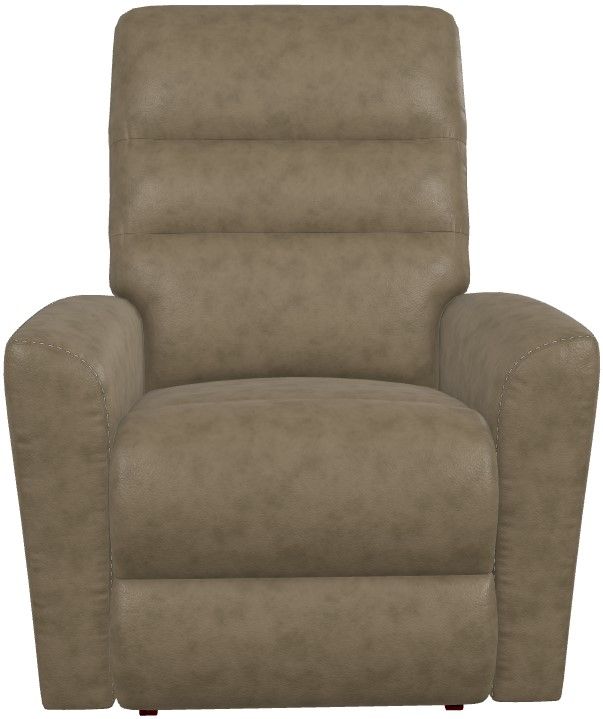 La-Z-Boy® Liam Pebble Leather Power Rocking Recliner with Headrest-1