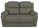 La-Z-Boy® Dorian Smoke Power Reclining Loveseat with Headrest and Lumbar-1