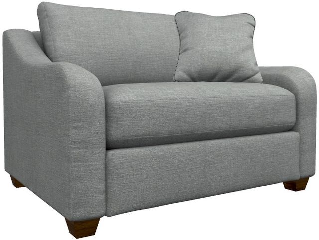 La-Z-Boy® Charlie Silver Chair and a Half-0