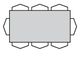 Bermex® Customizable TBDRE-0850 Denali Dining Table-1