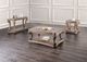 Furniture of America® Seven Oaks Weathered Oak Cocktail Table-1