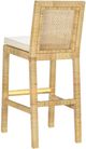 TOV Furniture Amara Cream/Natural Rattan Bar Stool-5