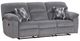 Affordable Furniture 1400 Kynance Gray Manual Reclining Sofa-0