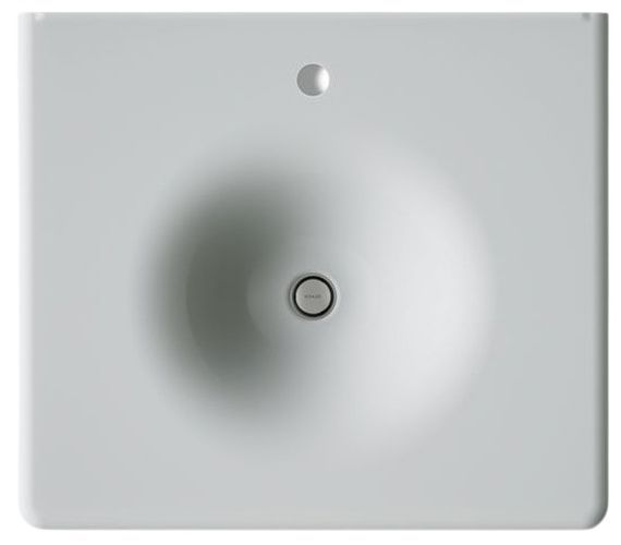 Kohler Iron/Impressions® Ice Grey 25" Enameled Cast Iron Vanity Top with Integrated Round Sink-1