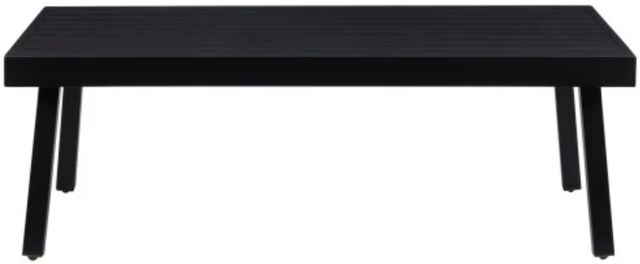 Linon Alora Black Aluminum Outdoor Coffee Table-3