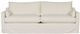 Vanguard® Furniture Thea Identify Ivory Two Seat Slipcovered Muslin Sofa-1