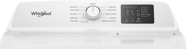 Whirlpool® White Top Load Washer & Gas Dryer Laundry Pair-4