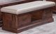 Urban Collections by Yutzy Woodworking Norway Broadway Linen/Earthtone/Maple Bench-0