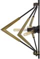 Cal® Lighting & Accessories Malounta Antique Brass/Black Chandelier-1