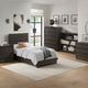 Westwood Design Bello Cocoa Bookcase-1