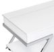 Steve Silver Co. Zena White Lift Top Cocktail Table with Casters-4