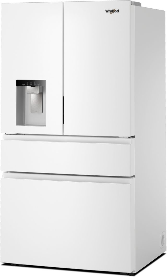 Whirlpool® 36" 28.9 Cu. Ft. White French Door Refrigerator with Flexible Temperature Drawer-3