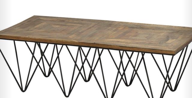 Jaipur Furniture Enoch Brown/Iron Coffee Table-1