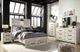 Signature Design by Ashley® Cambeck 5-Piece Whitewash White Full Storage Panel Bed Set-5