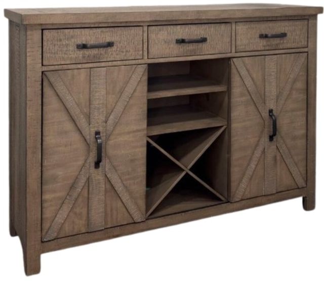 Elements International Yellowstone Medium Brown Server-0