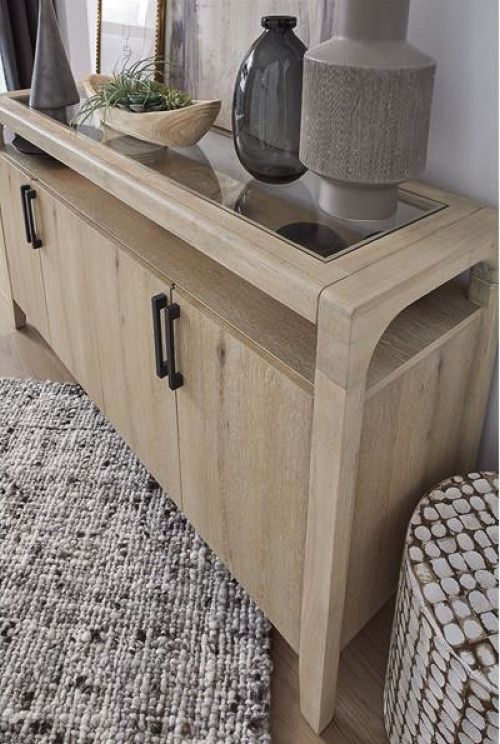 Magnussen Home® Somerset Butternut Sideboard-2