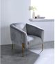 ACME Furniture Carlson Gold/Gray Accent Chair -1
