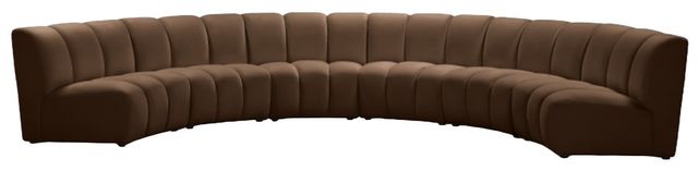 Meridian Furniture Infinity 6-Piece Brown Modular Sectional-1