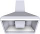 Vent-A-Hood® 36" White ARS Duct-Free Euro-Style Island Range Hood-2