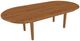 Mavin Customizable 48" x 84" Oval Dining Table-0